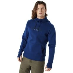 Oakley Scuba Fleece Mens Hoodie -Pulley Shop 10867 609DARKBLUE 33298b23 85c4 4e52 867a 86957e6f29f1