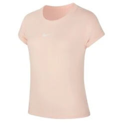 Nike Court Dri-FIT Girls Short Sleeve Tennis Shirt -Pulley Shop 11217 664WASHEDCOR