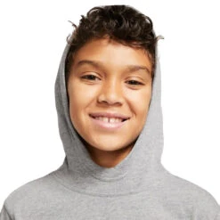 Nike Sportswear Boys Jersey Pullover Hoodie -Pulley Shop 11227 091CARBON 3 50ed5bf7 def5 42f3 91fd a19dceb72410