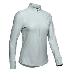 Under Armour Qualifier Half Zip Womens Shirt -Pulley Shop 12111 189ATLASGREEN 3