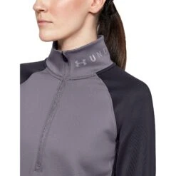 Under Armour ColdGear Armour Half Zip Womens Shirt -Pulley Shop 12125 595NOCTURNEPU 1 14c41885 6661 48e8 b2fa 5348db359913