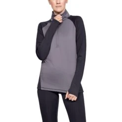 Under Armour ColdGear Armour Half Zip Womens Shirt -Pulley Shop 12125 595NOCTURNEPU b4726850 7263 4ee0 9a22 fa7150eccd08