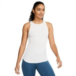 Nike Yoga Luxe Womens Tank Top -Pulley Shop 12474 121SUMMITWHT