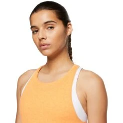 Nike Yoga Luxe Womens Tank Top -Pulley Shop 12474 738HONEYCOMB 1