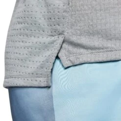 Nike Rise 365 Mens Short Sleeve Running Shirt -Pulley Shop 12496 097SMOKEGREY 1