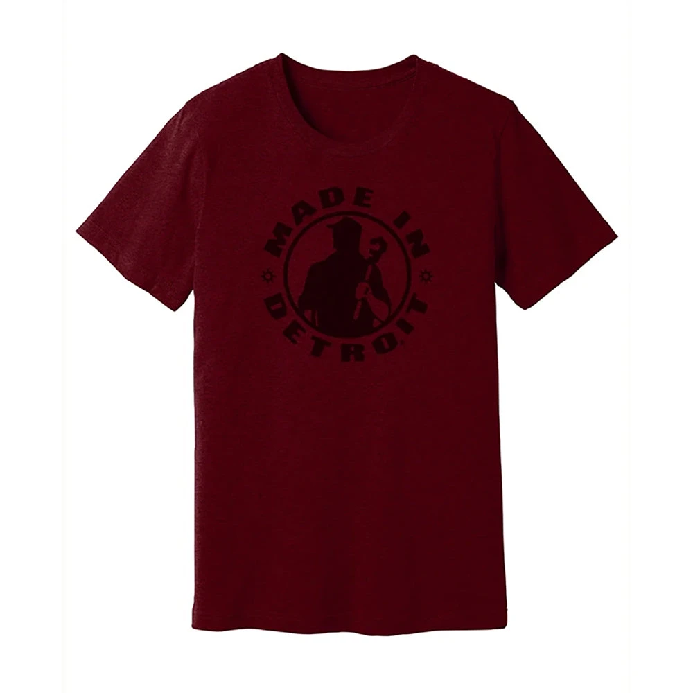 Made In Detroit MID Cardinal Mens T-Shirt 3 Made In Detroit MID Cardinal Mens T-Shirt