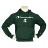 Champion Michigan State Reverse Weave Mens Hoodie -Pulley Shop 13277 DARKGREEN