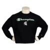 Champion MSU Reverse Weave Mens Crew -Pulley Shop 13278 BLACK