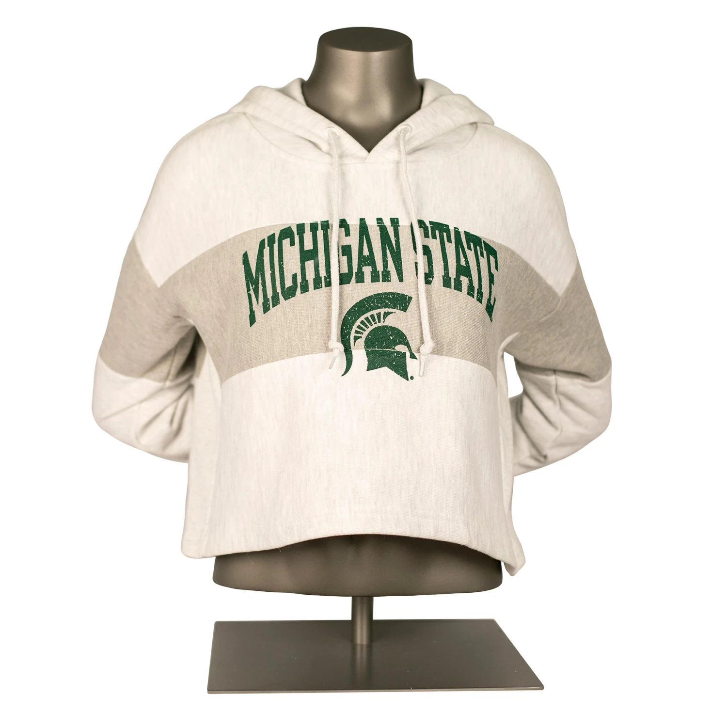 Champion MSU Reverse Weave Womens Cropped Hoodie 3 Champion MSU Reverse Weave Womens Cropped Hoodie