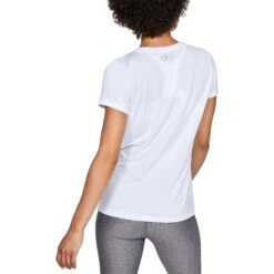 Under Armour Tech Womens Short Sleeve T-Shirt -Pulley Shop 13626 100WHITE 1 ef744589 ca42 4d9b 95aa 35f49cbb93b7