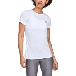 Under Armour Tech Womens Short Sleeve T-Shirt -Pulley Shop 13626 100WHITE d08fdb6f bd50 4f86 ba78 80bbbf60c77d
