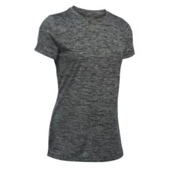 Under Armour Tech Twist Womens Short Sleeve Shirt -Pulley Shop 13627 001BLACK 2