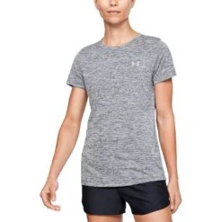 Under Armour Tech Twist Womens Short Sleeve Shirt -Pulley Shop 13627 012PITCHGREY