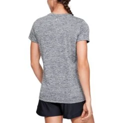 Under Armour Tech Twist Womens Short Sleeve Shirt -Pulley Shop 13627 012PITCHGREY 1