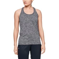 Under Armour Tech Twist Womens Workout Tank Top -Pulley Shop 13628 001BLACK 5b2ee84e 60de 441a b460 4e9e2da06d56
