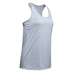 Under Armour Tech Twist Womens Workout Tank Top -Pulley Shop 13628 448BLUEHEIGHT 2 ebac774a 7e78 4a68 b586 40a9f4762f7a