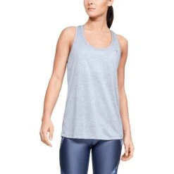 Under Armour Tech Twist Womens Workout Tank Top -Pulley Shop 13628 448BLUEHEIGHT f6cc37cb a964 42d4 8498 fb2c1e622228