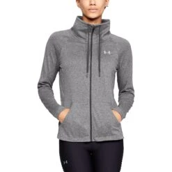 Under Armour Tech Full Zip Womens Jacket 14 Under Armour Tech Full Zip Womens Jacket -Pulley Shop 13630 019CHARCOALHT