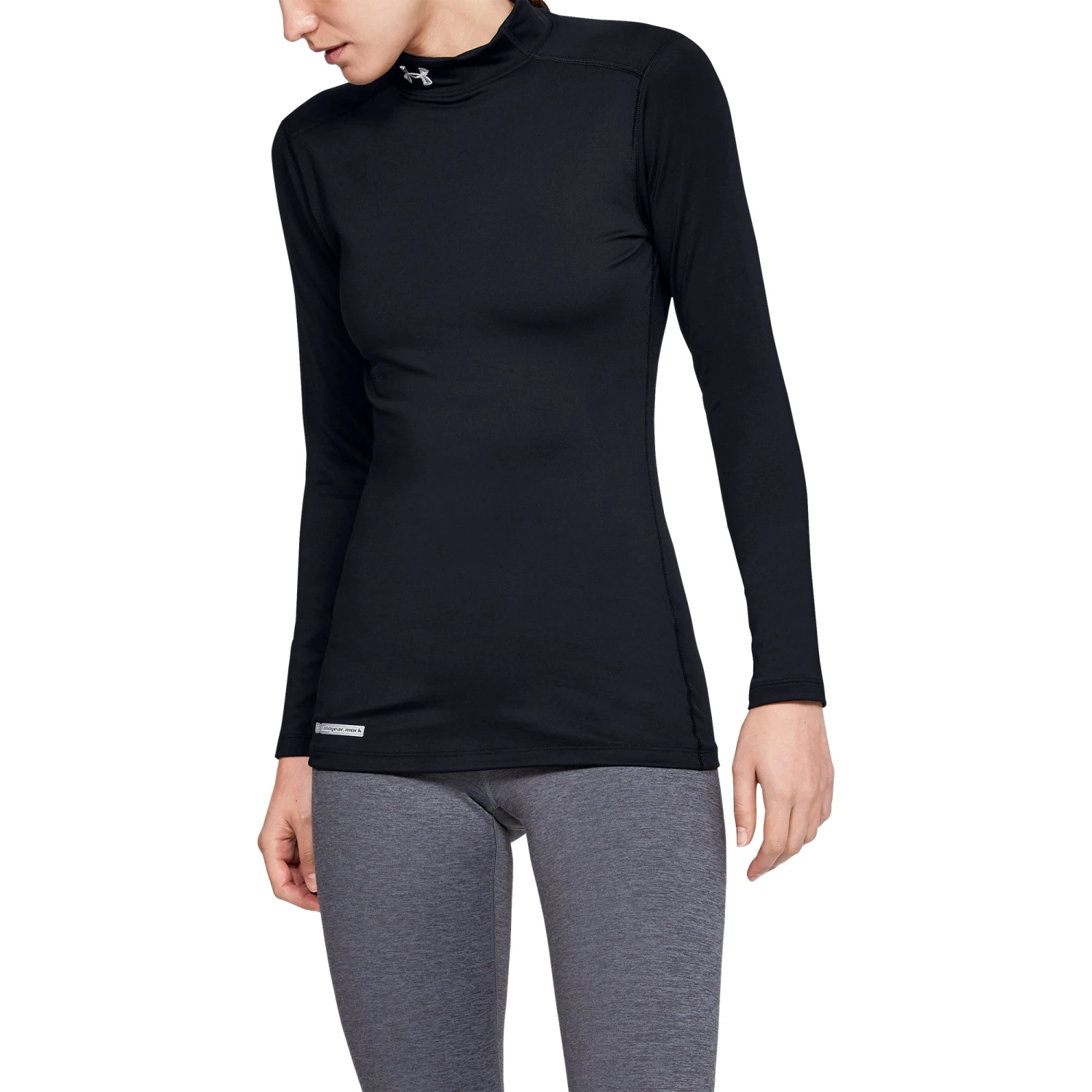 Under Armour ColdGear Authentic Mock Womens Shirt 3 Under Armour ColdGear Authentic Mock Womens Shirt