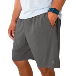 Free Fly Breeze 8in Mens Shorts 7 Free Fly Breeze 8in Mens Shorts -Pulley Shop 13934 GRAPHITE