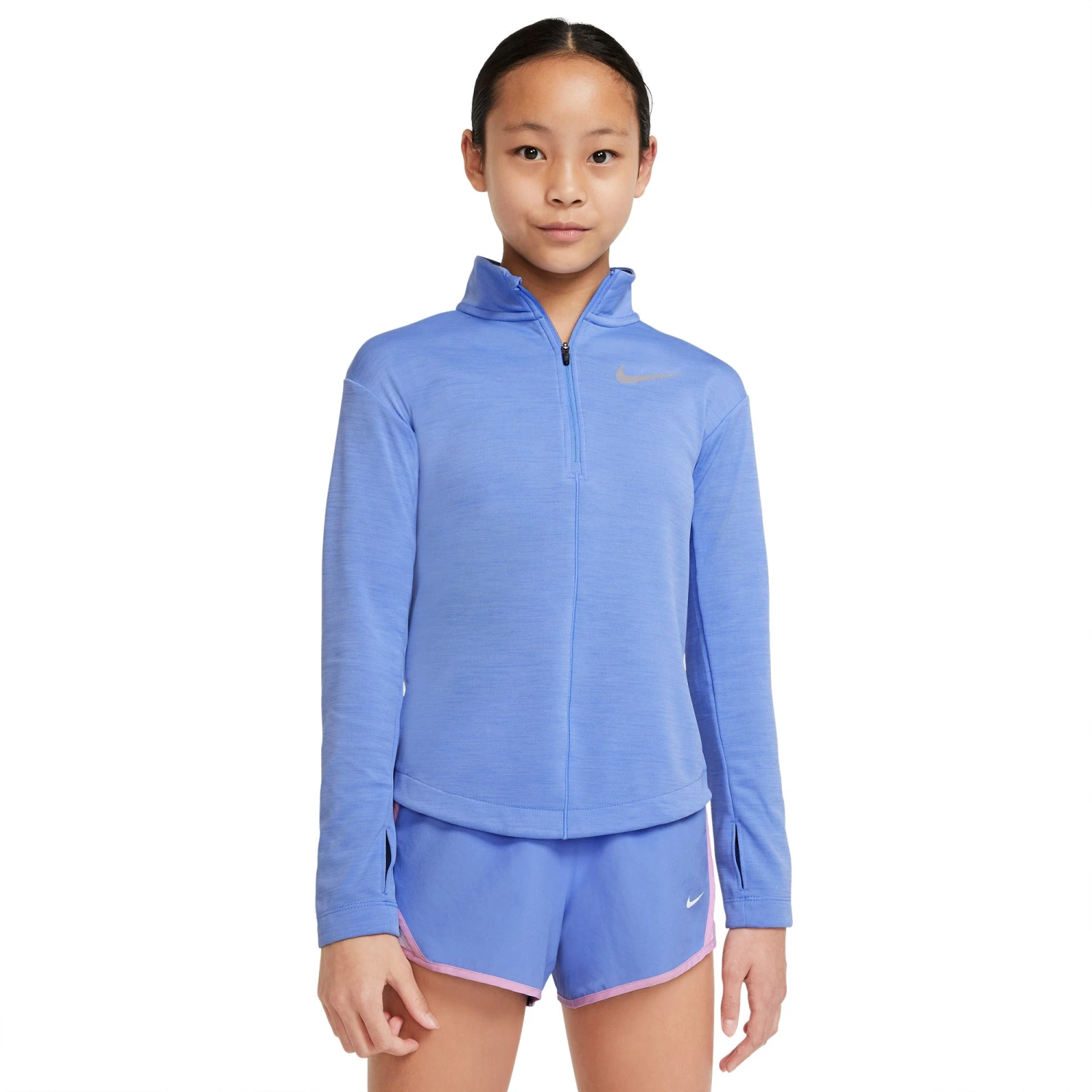 Nike Run Girls Long Sleeve 1/2 Zip 3 Nike Run Girls Long Sleeve 1/2 Zip