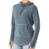 Free Fly Bamboo Polar Fleece Womens Hoodie -Pulley Shop 15552 BLUEDUSK104