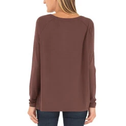 Free Fly Bamboo Everyday Flex Womens Long Sleeve Shirt -Pulley Shop 15554 UMBER103 1