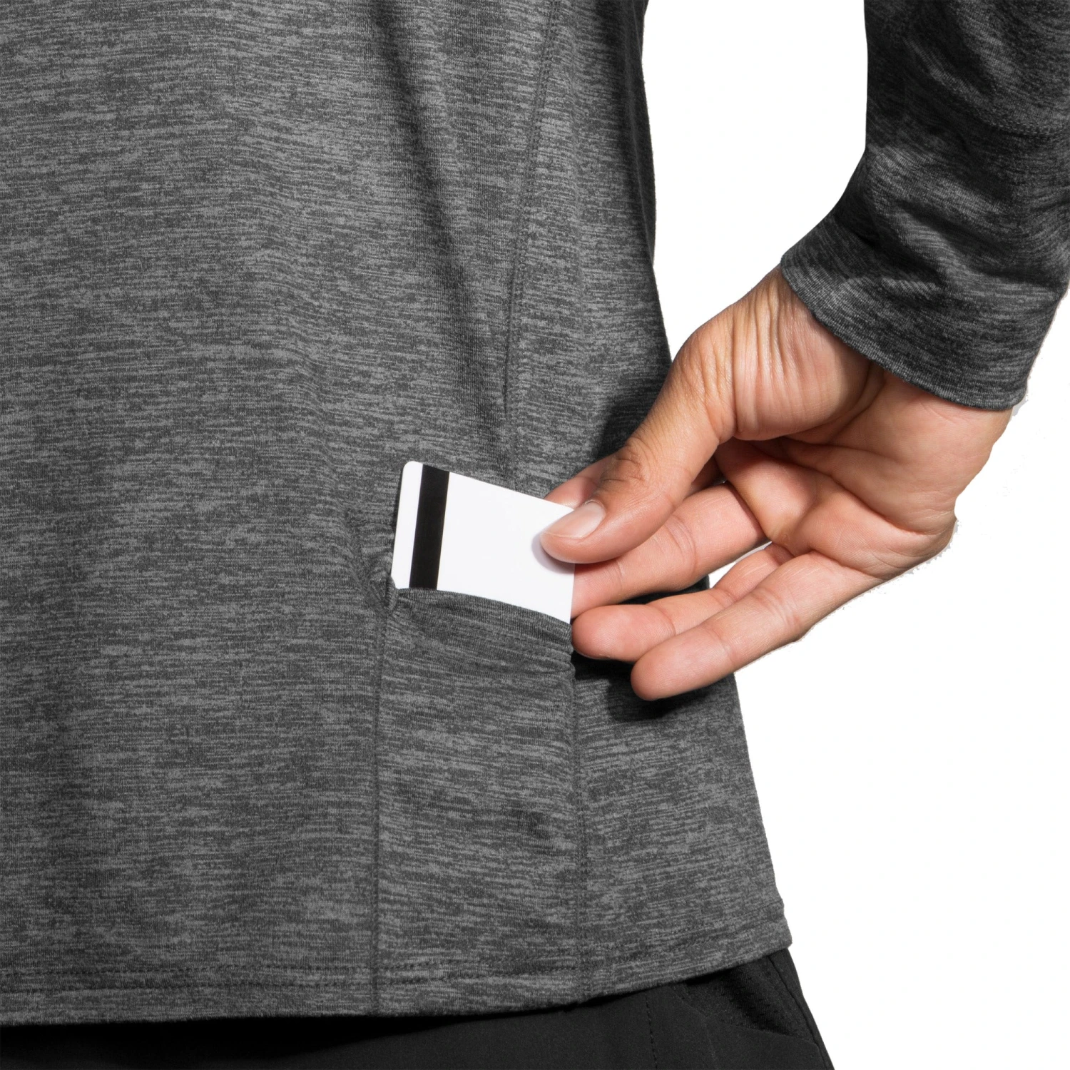 Brooks Dash Mens Running Half Zip 4 Brooks Dash Mens Running Half Zip - Image 2