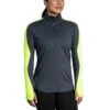 Brooks Nightlife Womens Running Half Zip -Pulley Shop 17537 ASPHALTNIGHTLF