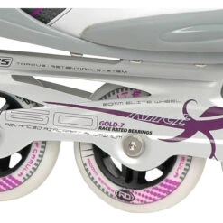 Roller Derby Aerio Q-60 Womens Inline Skates -Pulley Shop 17588 GREYPURPLE 2