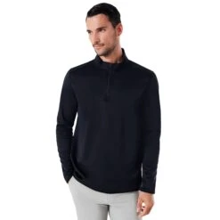Oakley Range Pullover Mens 1/4 Zip 10 Oakley Range Pullover Mens 1/4 Zip -Pulley Shop 17720 BLACKOUT 27c05798 defa 4df5 aec1 385e05200124
