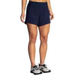 Brooks Chaser 5in Womens Running Shorts -Pulley Shop 18064 NAVY