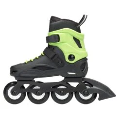 Rollerblade Cyclone Boys Adjustable Inline Skates -Pulley Shop 18090 BLACKGREEN 2