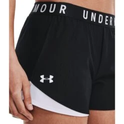 Under Armour Play Up 3.0 Womens Shorts -Pulley Shop 18162 002BLACK 1