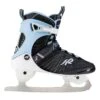 K2 Alexis Ice Womens Figure Blade Ice Skates 2019 -Pulley Shop 18176 BLACKWHTBLUE