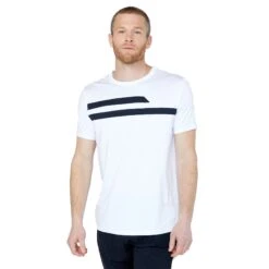 Redvanly Astor Crew Mens Shirt -Pulley Shop 18385 WHITEBLACK