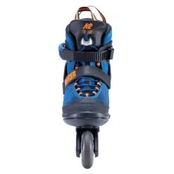 K2 Raider Pro Boys Adjustable Inline Skates 2021 -Pulley Shop 18776 BLUEORANGE 2