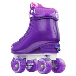 Crazy Skate Glitter Pop Junior Adjustable Roller Skates -Pulley Shop 19262 PURPLE 1