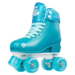 Crazy Skate Glitter Pop Junior Adjustable Roller Skates -Pulley Shop 19262 TEAL