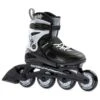 Rollerblade Fury Boys Adjustable Inline Skates -Pulley Shop 19306 BLACKWHITE