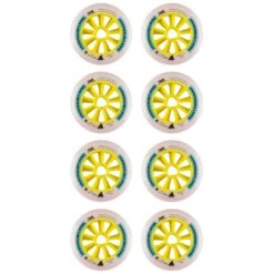Rollerblade Hydrogen Pro 90mm XX-Firm Inline Skate Wheels 8-Pack