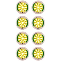 Rollerblade Hydrogen Pro 90mm X-Firm Inline Skate Wheels 8-Pack