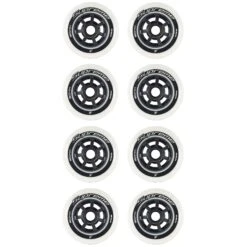 Rollerblade Supreme 90mm/85A Inline Skate Wheels 8-pack