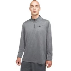 Nike Dri-FIT Superset Mens Training 1/4 Zip -Pulley Shop 20752 IRONGREY068