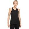 Nike Dri-FIT One Racerback Womens Tank Top 2 Nike Dri-FIT One Racerback Womens Tank Top -Pulley Shop 21272 BLACK010