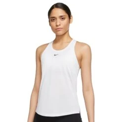 Nike Dri-FIT One Racerback Womens Tank Top -Pulley Shop 21272 WHITE100