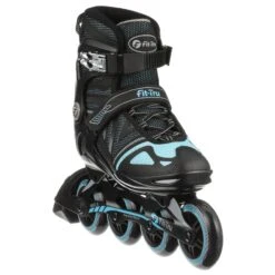 Fit-Tru Cruze 84 Blue Womens Inline Skates -Pulley Shop 21305 BLKBLUGRY 6 f50b9955 94e9 4485 aadd 9cb2e6c10e1c