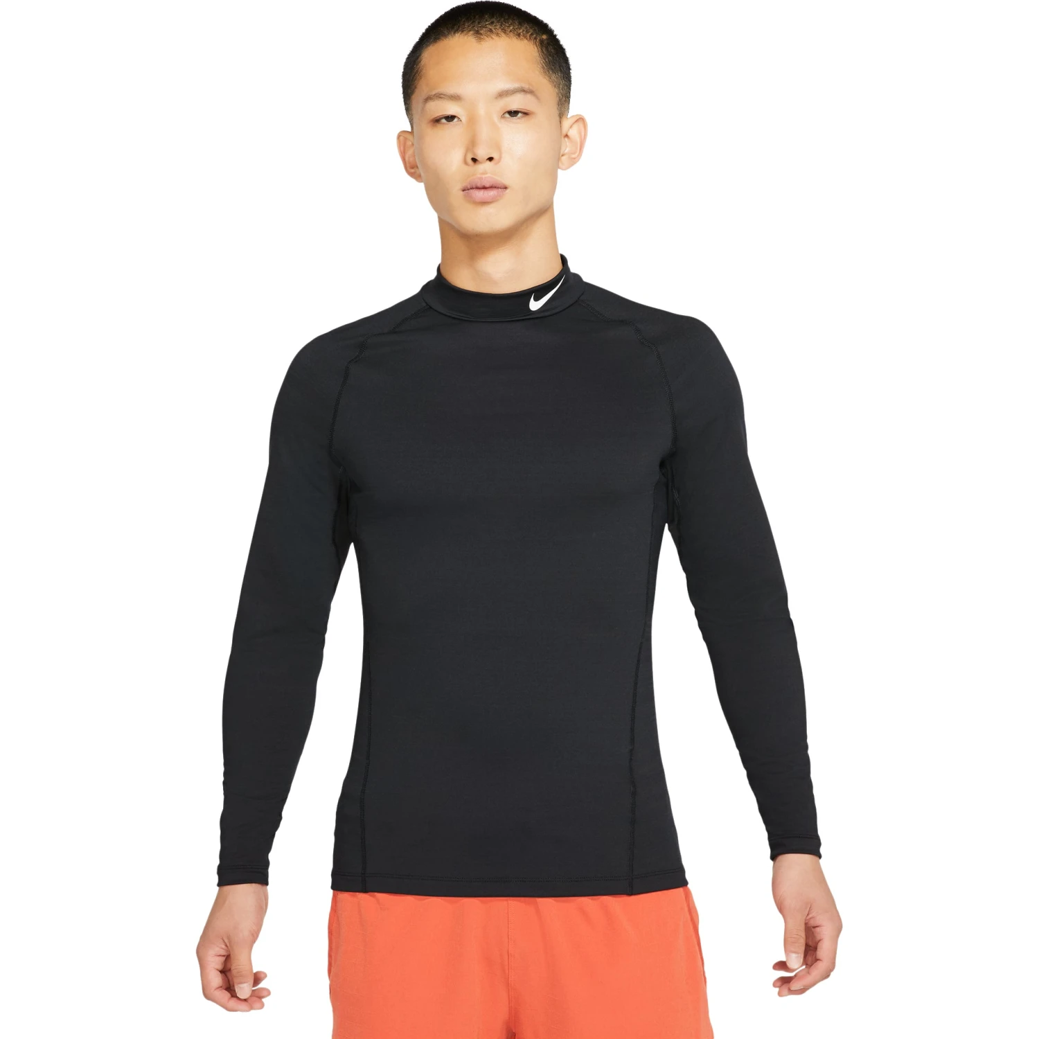Nike Pro Warm Mock Mens Training Shirt 3 Nike Pro Warm Mock Mens Training Shirt
