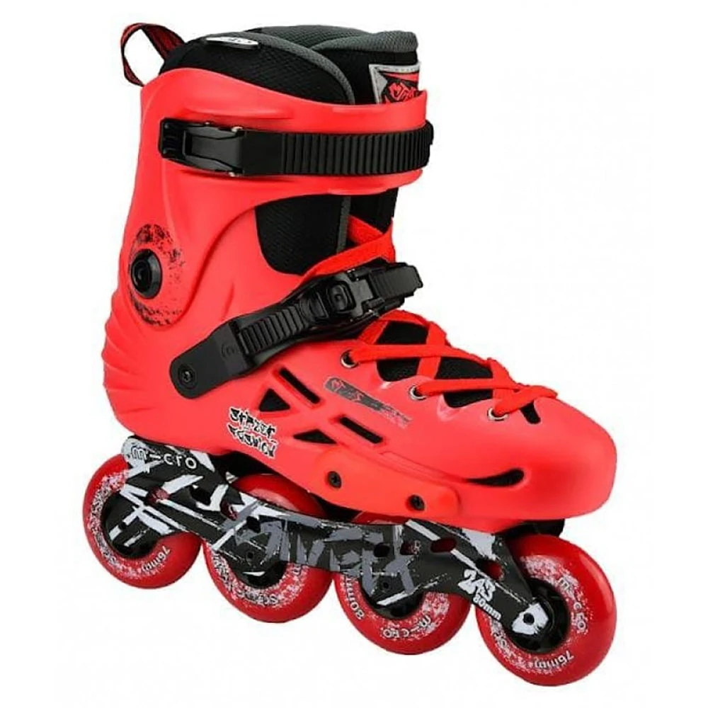 Micro Mt-Plus Red Unisex Urban Skates (Display Model - Out Of Box) 3 Micro Mt-Plus Red Unisex Urban Skates (Display Model - Out Of Box)