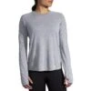 Brooks Distance Womens Longsleeve Running Shirt -Pulley Shop 21892 HTHRASH080